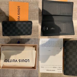 LV men’s long wallet